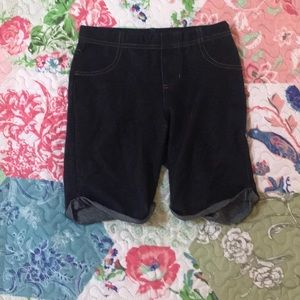 Girls long Jean shorts